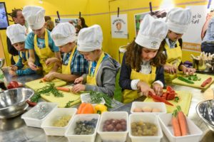 イベントの一つキッズ用の料理教室　写真提供: Koelnmesse